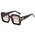 Simple Style Classic Style Color Block Pc Square Full Frame Women's Sunglasses