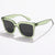 Simple Style Classic Style Color Block Pc Square Full Frame Women's Sunglasses