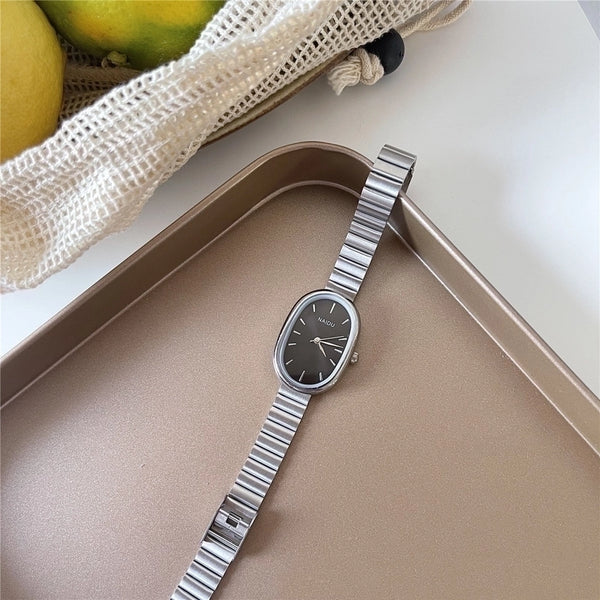 Minimalist Classic Style Color Block Quartz Men's Watches