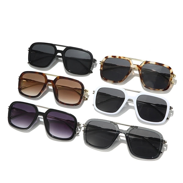 Simple Style Classic Style Color Block Women's Sunglasses