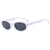 Simple Style Classic Style Commute Color Block Ac Oval Frame Full Frame Women's Sunglasses