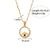 Simple Style Classic Style Devil's Eye Moon Heart Shape Stainless Steel Plating Inlay Rhinestones 18k Gold Plated Pendant Necklace