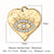 Simple Style Classic Style Heart Shape Shell Zircon Titanium Steel Wholesale Charms