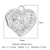 Simple Style Classic Style Heart Shape Shell Zircon Titanium Steel Wholesale Charms