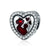 Simple Style Classic Style Heart Shape Sterling Silver Enamel Jewelry Accessories