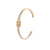 Simple Style Classic Style Knot Twist Stainless Steel Plating 18k Gold Plated