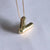 Simple Style Classic Style Letter Copper 18k Gold Plated Pendant Necklace In Bulk