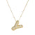 Simple Style Classic Style Letter Copper 18k Gold Plated Pendant Necklace In Bulk