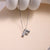 Simple Style Classic Style Letter Copper Silver Plated Pendant Necklace In Bulk