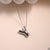 Simple Style Classic Style Letter Copper Silver Plated Pendant Necklace In Bulk