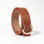 Minimalist Classic Style Letter Solid Color Pu Leather Buckle Women's Leather Belts