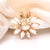 Simple Style Classic Style Pin Flower Alloy Inlay Zircon Women's Brooches 1 Piece