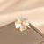 Simple Style Classic Style Pin Flower Alloy Inlay Zircon Women's Brooches