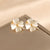 Simple Style Classic Style Pin Flower Alloy Inlay Zircon Women's Brooches