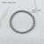 Simple Style Classic Style Round Stainless Steel Plating Bracelets