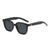 Simple Style Classic Style Solid Color Pc Square Full Frame Women's Sunglasses