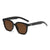 Simple Style Classic Style Solid Color Pc Square Full Frame Women's Sunglasses