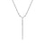 Simple Style Classic Style Solid Color Stainless Steel Plating Inlay Zircon 18k Gold Plated Necklace