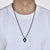 Simple Style Classic Style Solid Color Stainless Steel Three-dimensional 18k Gold Plated Pendant Necklace