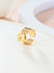 Simple Style Classic Style Star Stainless Steel Plating 18k Gold Plated Charm Rings