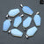 Minimalist Coffin Natural Stone Polishing Crystal Charms