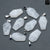 Minimalist Coffin Natural Stone Polishing Crystal Charms