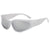 Simple Style Color Block Ac Cat Eye Full Frame Men's Sunglasses