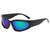 Simple Style Color Block Ac Cat Eye Full Frame Men's Sunglasses