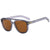 Simple Style Color Block Ac Toad Glasses Full Frame Women's Sunglasses