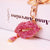 Simple Style Color Block Alloy Inlay Rhinestones Women's Keychain