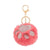 Simple Style Color Block Alloy Plush Women's Keychain