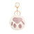 Simple Style Color Block Alloy Plush Women's Keychain