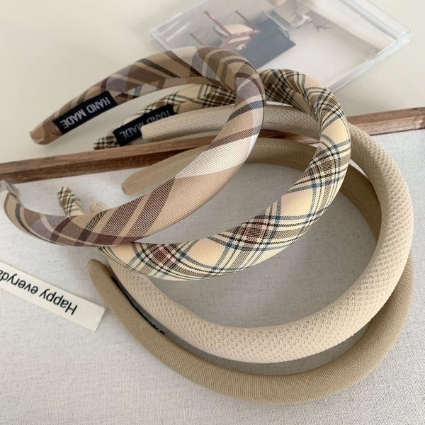 Simple Style Color Block Cloth Hair Band