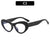 Simple Style Color Block Leopard Pc Butterfly Frame Full Frame Optical Glasses