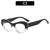 Simple Style Color Block Leopard Pc Butterfly Frame Full Frame Optical Glasses