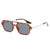 Simple Style Color Block Pc Square Full Frame Women's Sunglasses