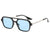 Simple Style Color Block Pc Square Full Frame Women's Sunglasses