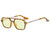 Simple Style Color Block Pc Square Full Frame Women's Sunglasses