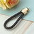 Simple Style Color Block Pu Leather Metal Women's Keychain