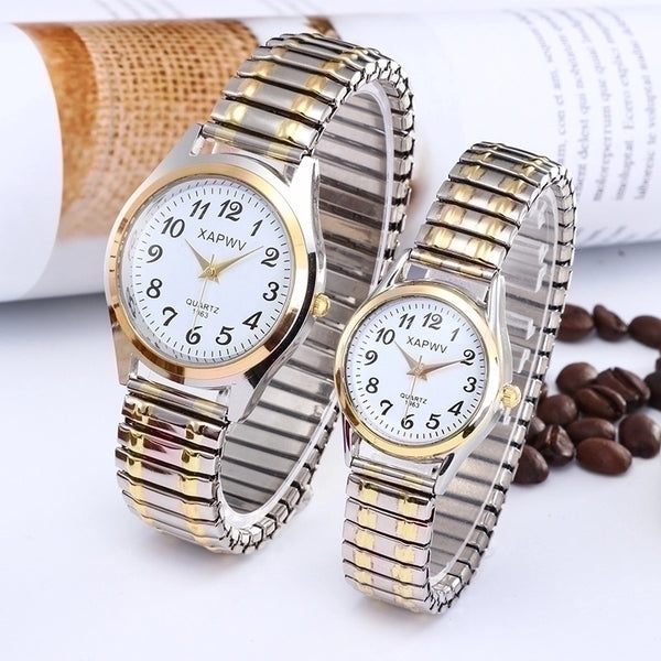 Minimalist Color Block Quartz Women's Watches