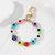 Simple Style Color Block Resin Bag Pendant Keychain