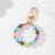 Simple Style Color Block Resin Bag Pendant Keychain