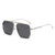 Simple Style Color Block Tac Square Full Frame Women's Sunglasses