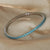 Simple Style Colorful Titanium Steel Plating Inlay Zircon 18k Gold Plated Bracelets