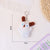 Simple Style Commute Animal Pp Cotton Keychain