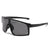 Simple Style Commute Color Block Pc Special-shaped Mirror Full Frame Women's Sunglasses