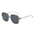 Simple Style Commute Color Block Pc Square Full Frame Women's Sunglasses