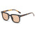 Simple Style Commute Color Block Pc Square Full Frame Women's Sunglasses