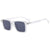 Simple Style Commute Color Block Pc Square Full Frame Women's Sunglasses