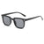 Simple Style Commute Color Block Pc Square Full Frame Women's Sunglasses